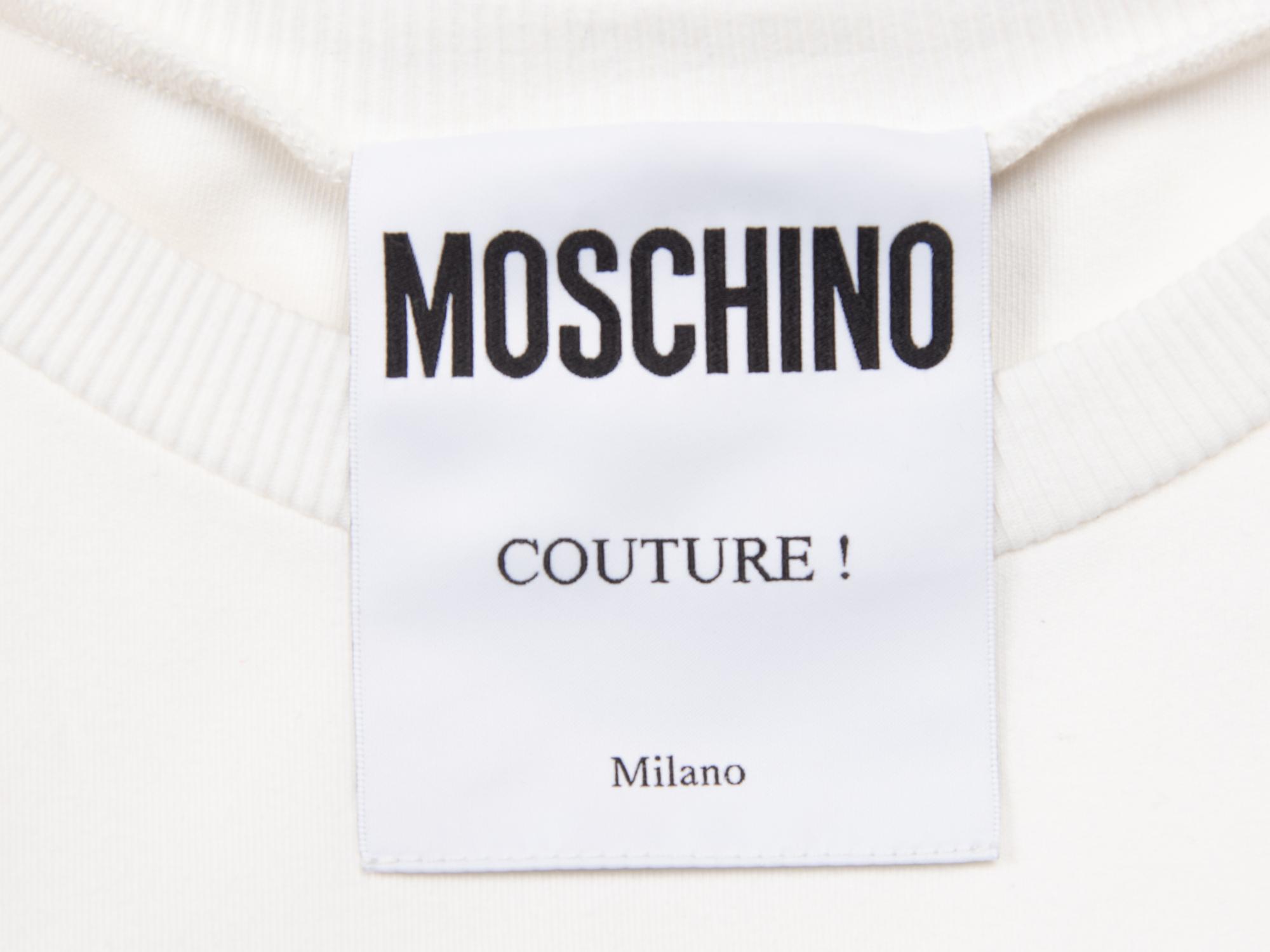 [ARO] MOSCHINO, BELTED T-SHIRT DRESS
