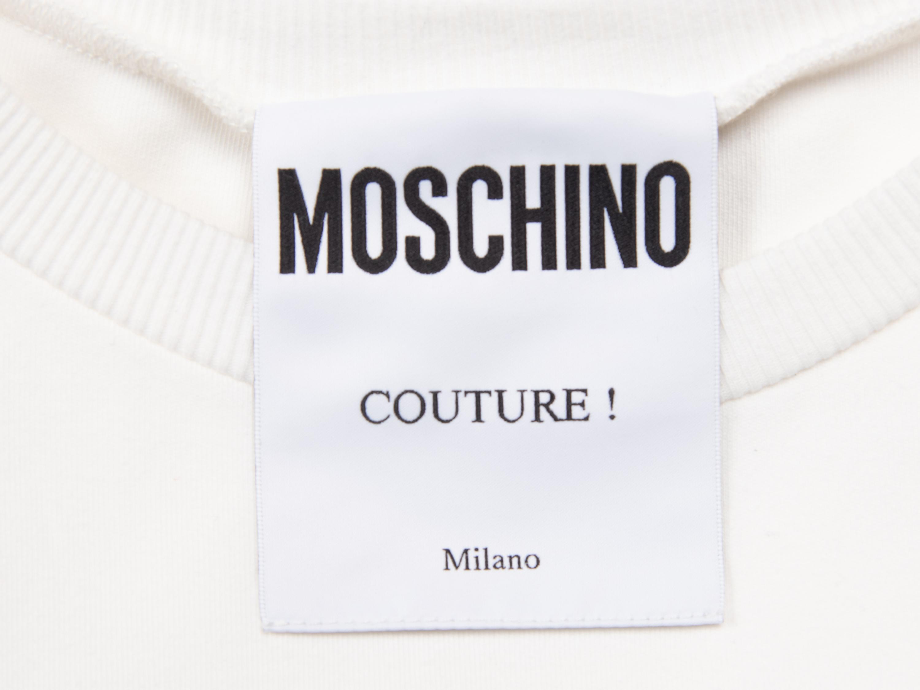 [ARO] MOSCHINO, BELTED T-SHIRT DRESS