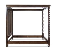 A Jacobean Style Walnut Tester Bed