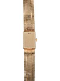 EBEL, 14K YELLOW GOLD AND DIAMOND WRISTWATCH