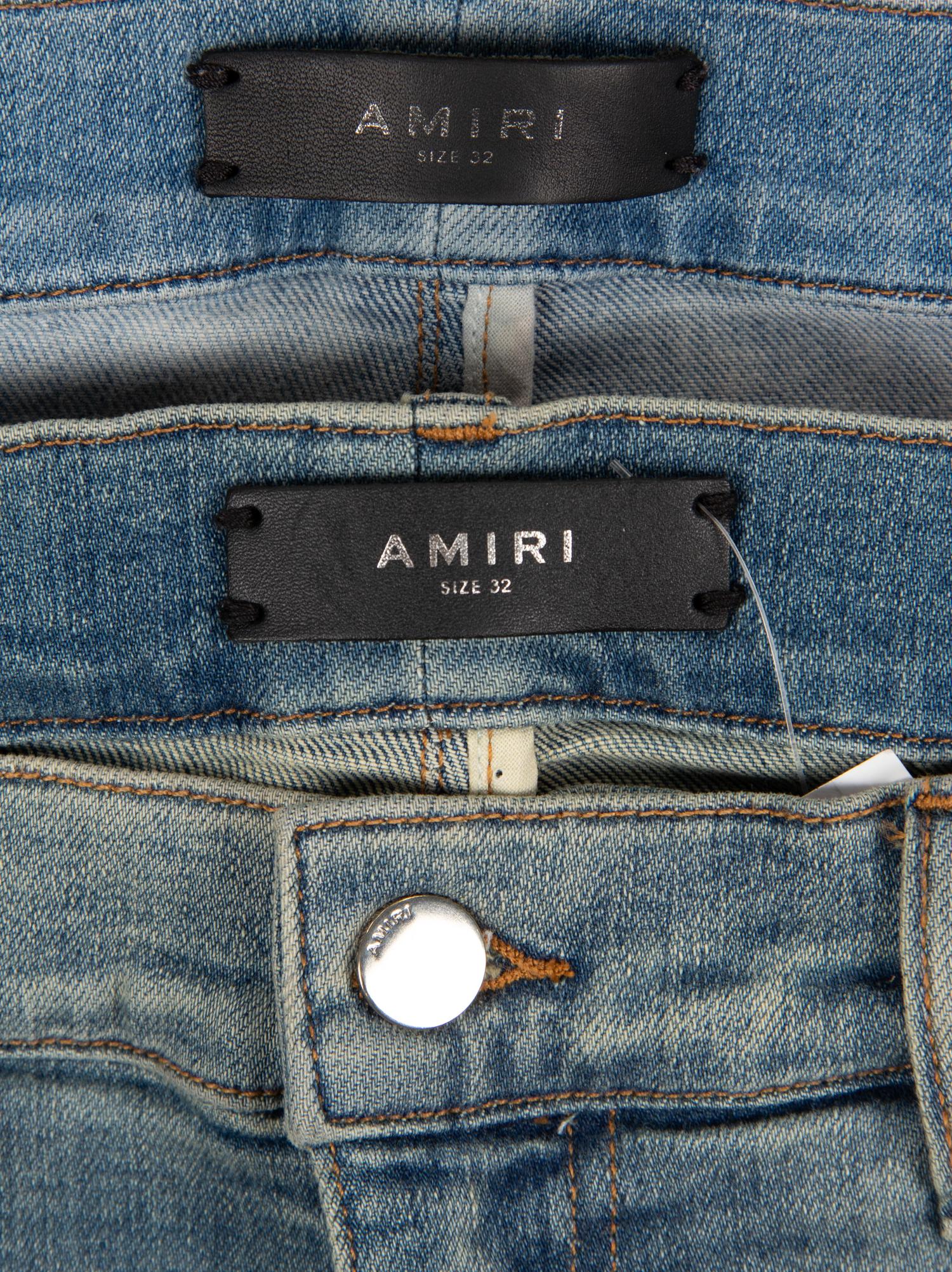 Two Pairs of Amiri Jeans, c.2017 — BNY 12, 20