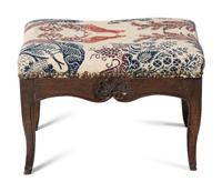 A Régence Walnut Stool