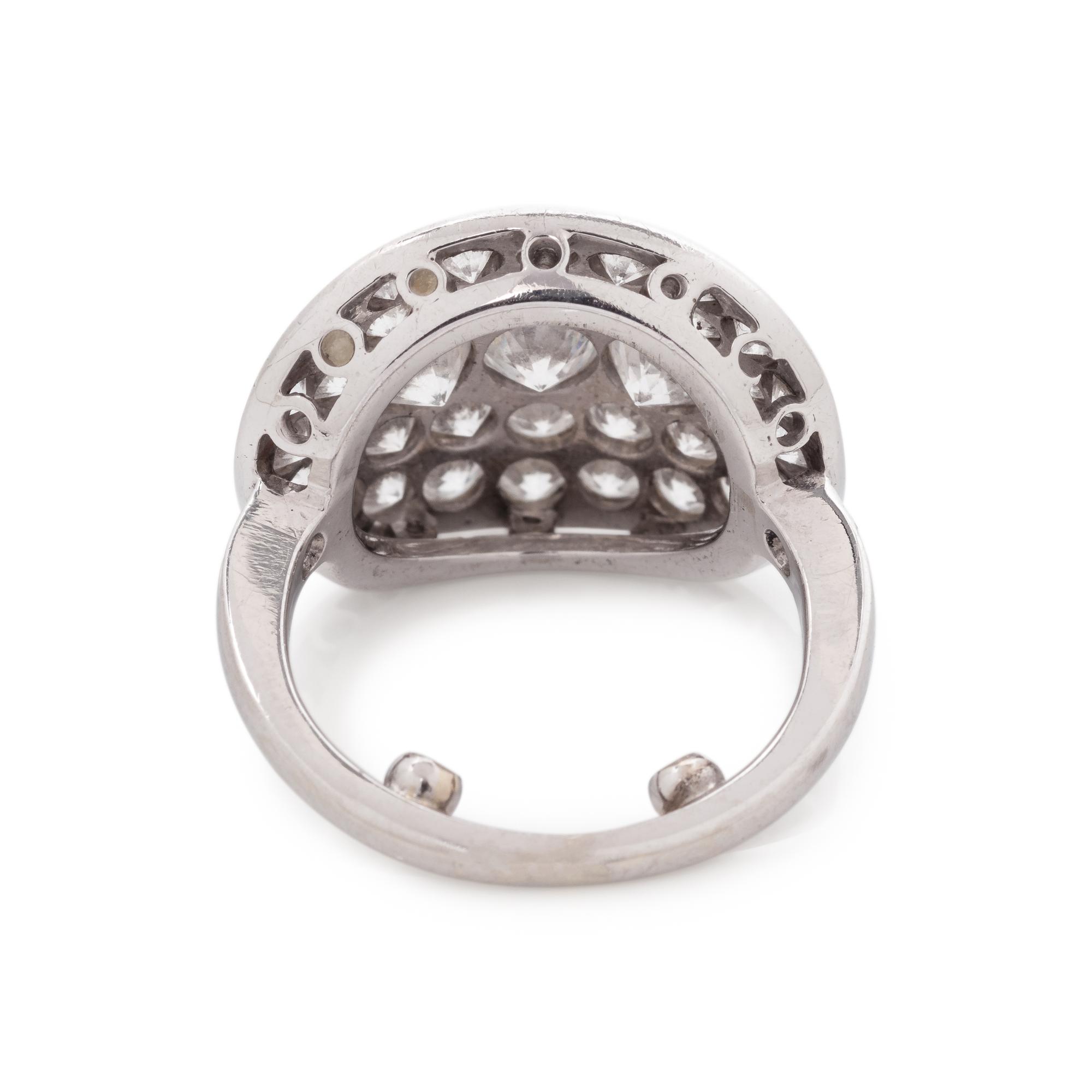 C.D. PEACOCK, DIAMOND RING