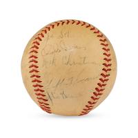 A 1947 St. Louis Browns Team Signed Autograph Baseball