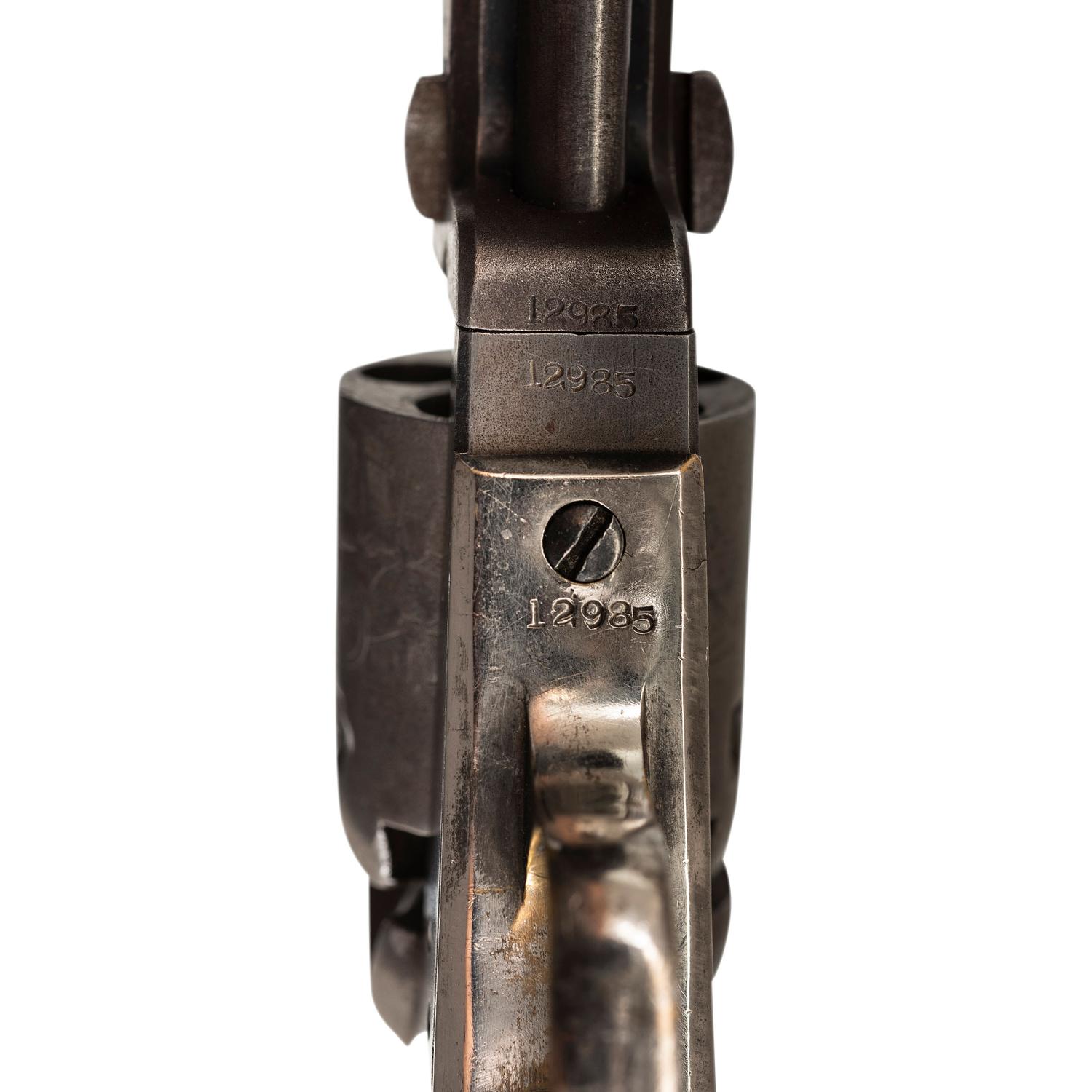 Colt Model 1849 "Square Back" Pocket Model or "Baby Dragoon with Loading Lever" Revolver