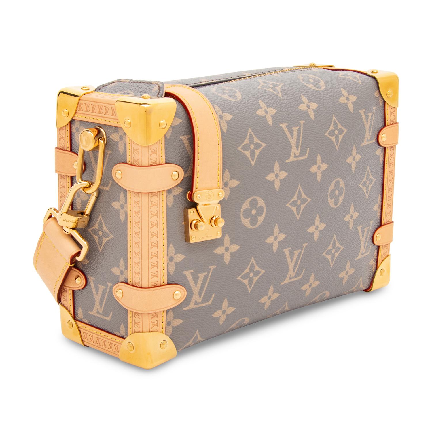 LOUIS VUITTON, MONOGRAM SIDE TRUNK MM BAG