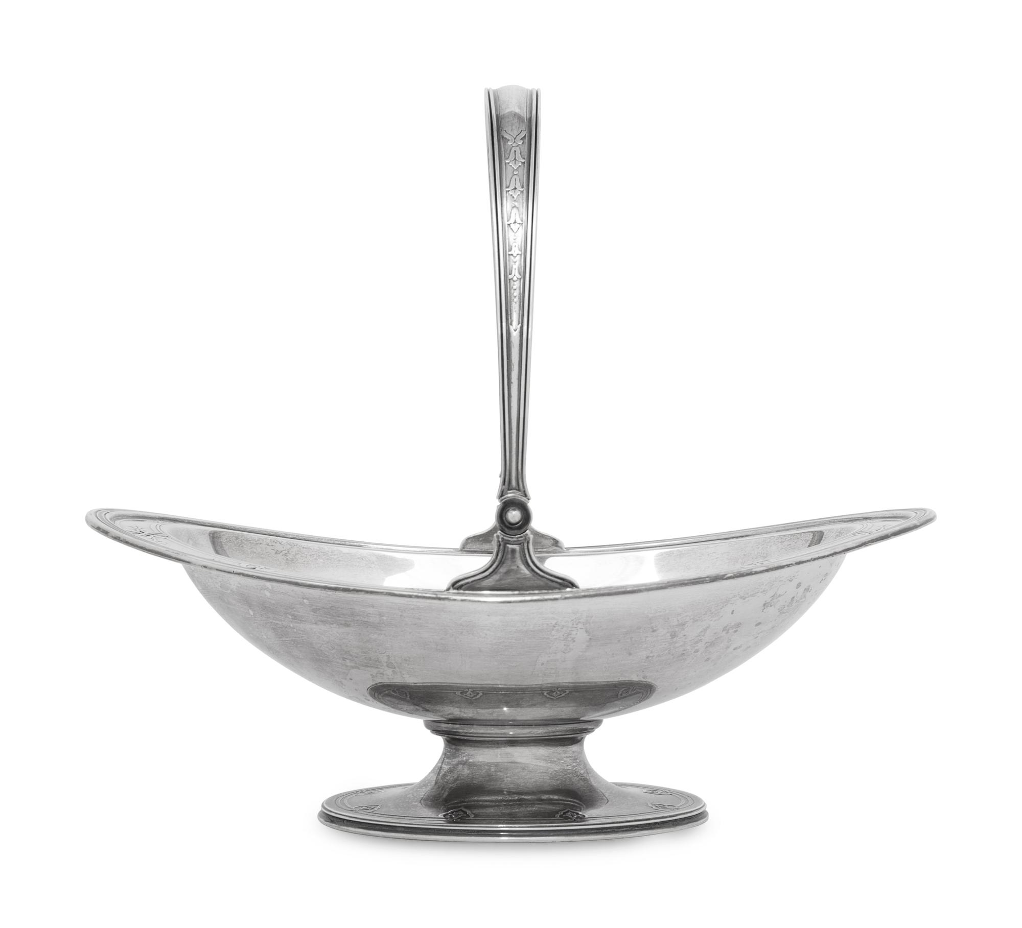 A Tiffany and Co. Silver Centerpiece Basket