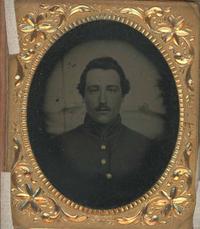 [Tintypes and Ambrotype] 4 Images of Union Soldiers and a Sailor