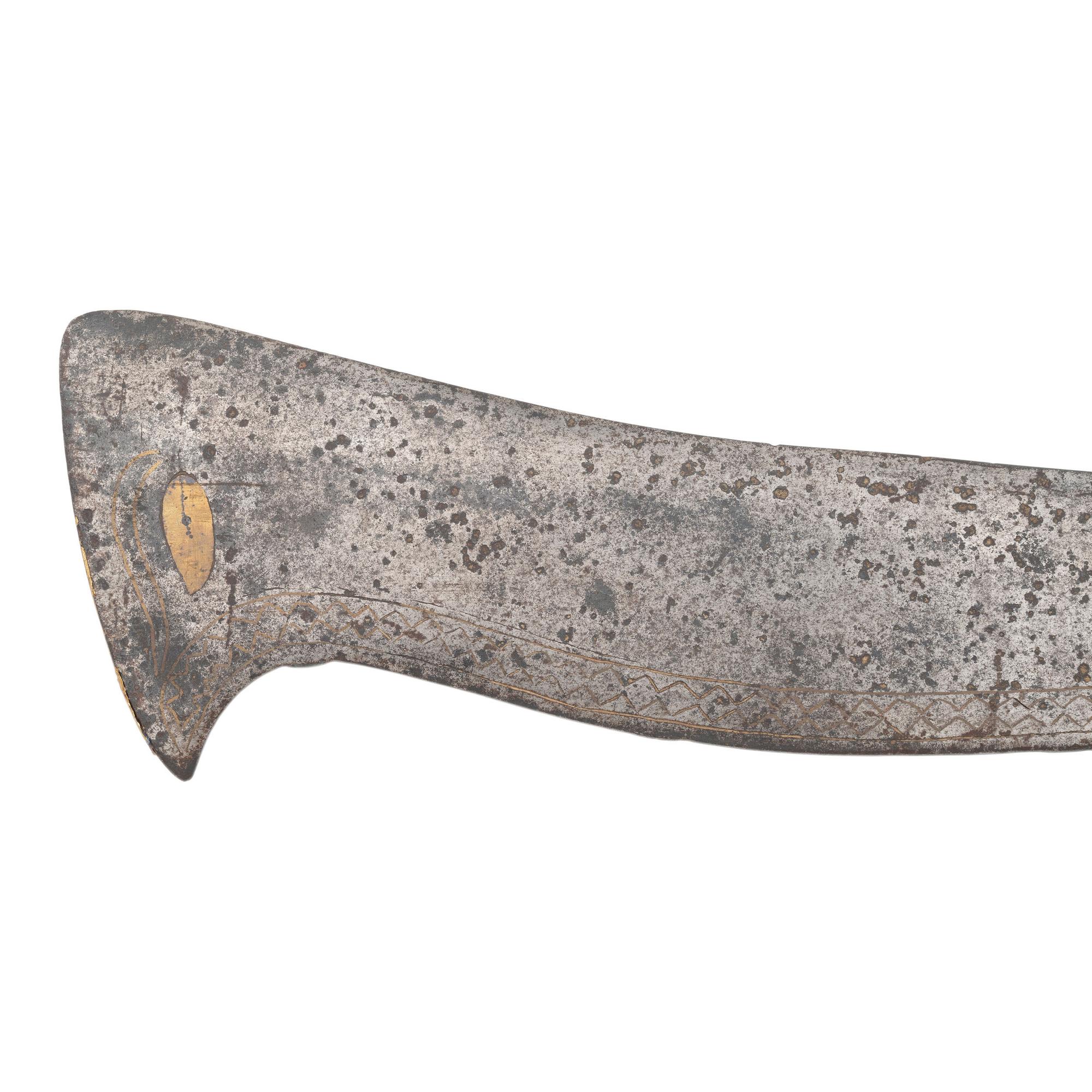 19th Century Nepalese or Bangali Ram Dao Sacrificial Sword