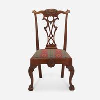 A Chippendale carved mahogany side chair Mid-Atlantic States, possibly Lancaster, PA, circa 1780