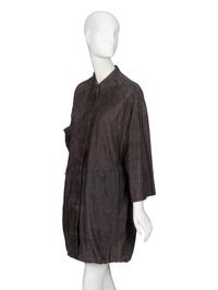 Brunello Cucinelli, Grey Suede Jacket