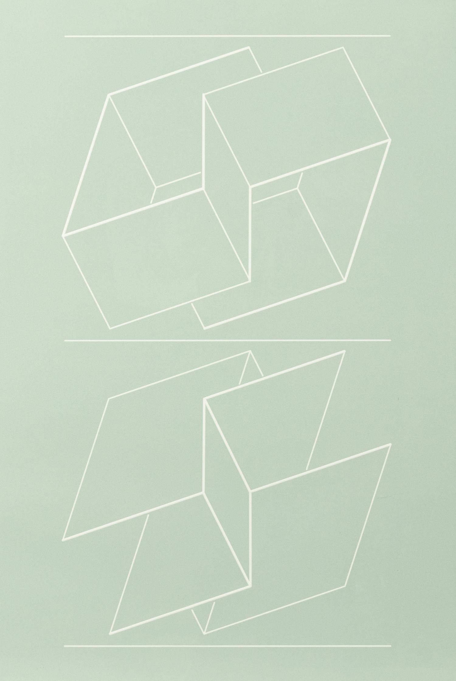 White Embossing on Gray: I-X (complete series)
