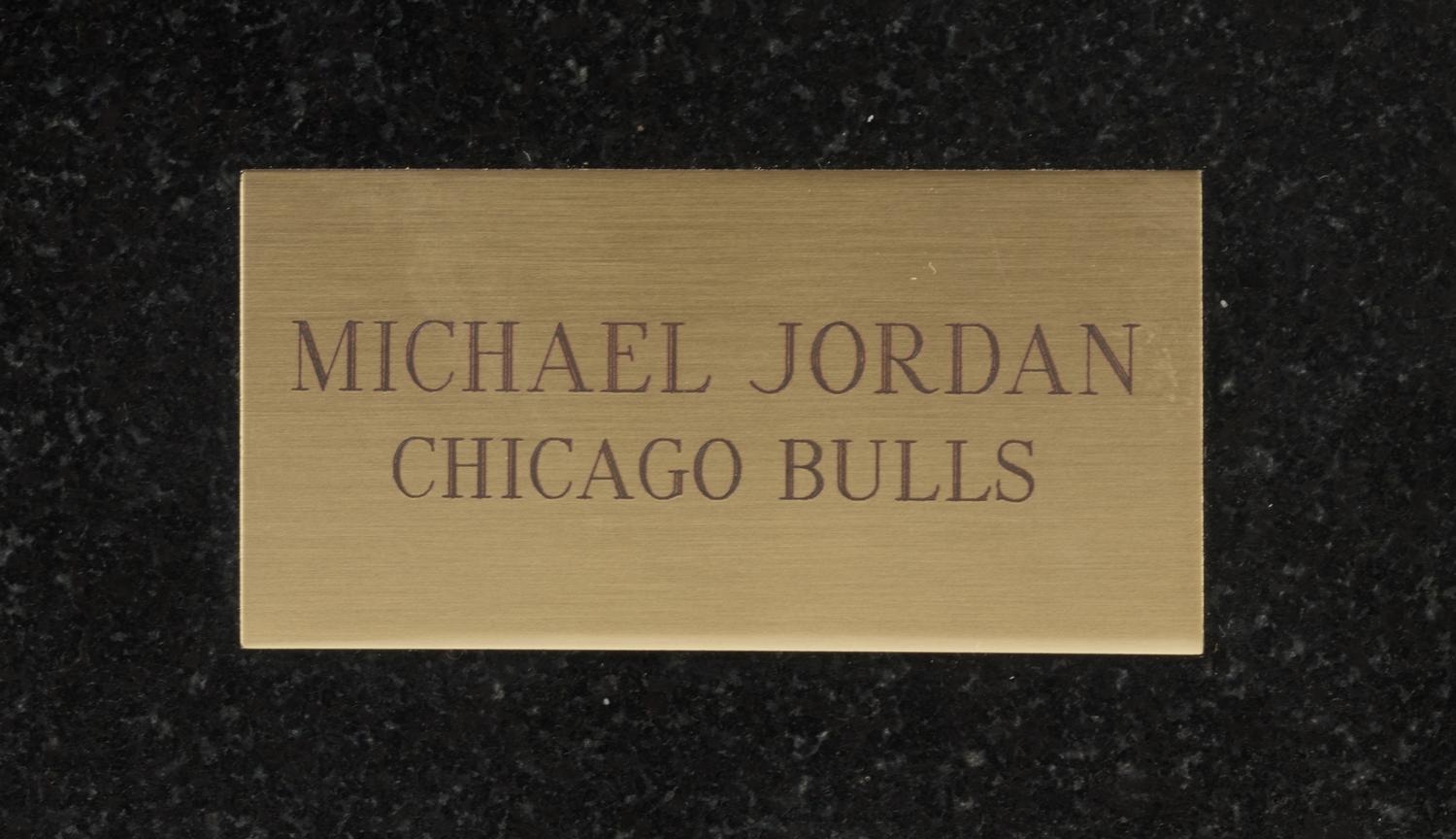 A 1994 Michael Jordan United Center Bronze Maquette, "The Spirit,"