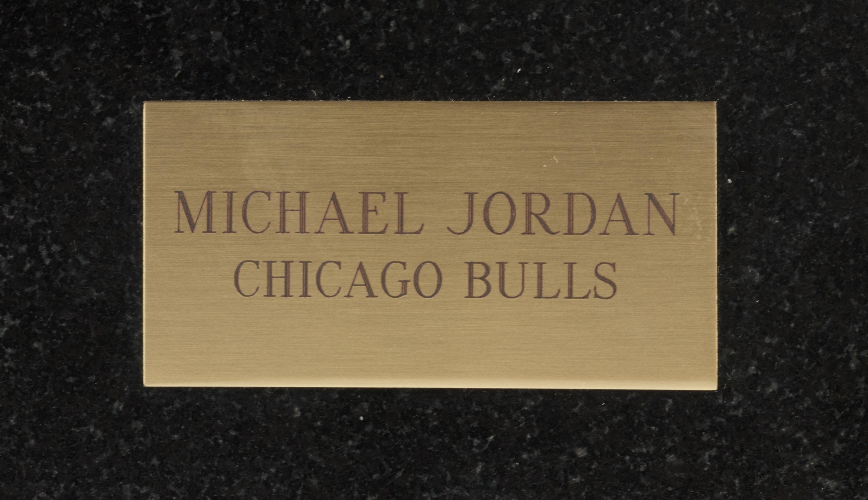 A 1994 Michael Jordan United Center Bronze Maquette, "The Spirit,"