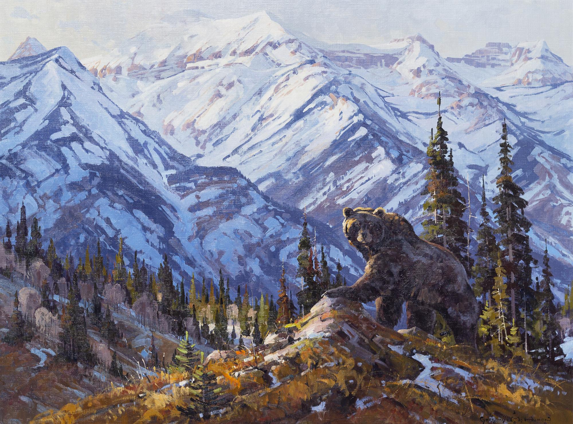 Gregory McHuron 36 x 48 inches — (American, 1945-2012)