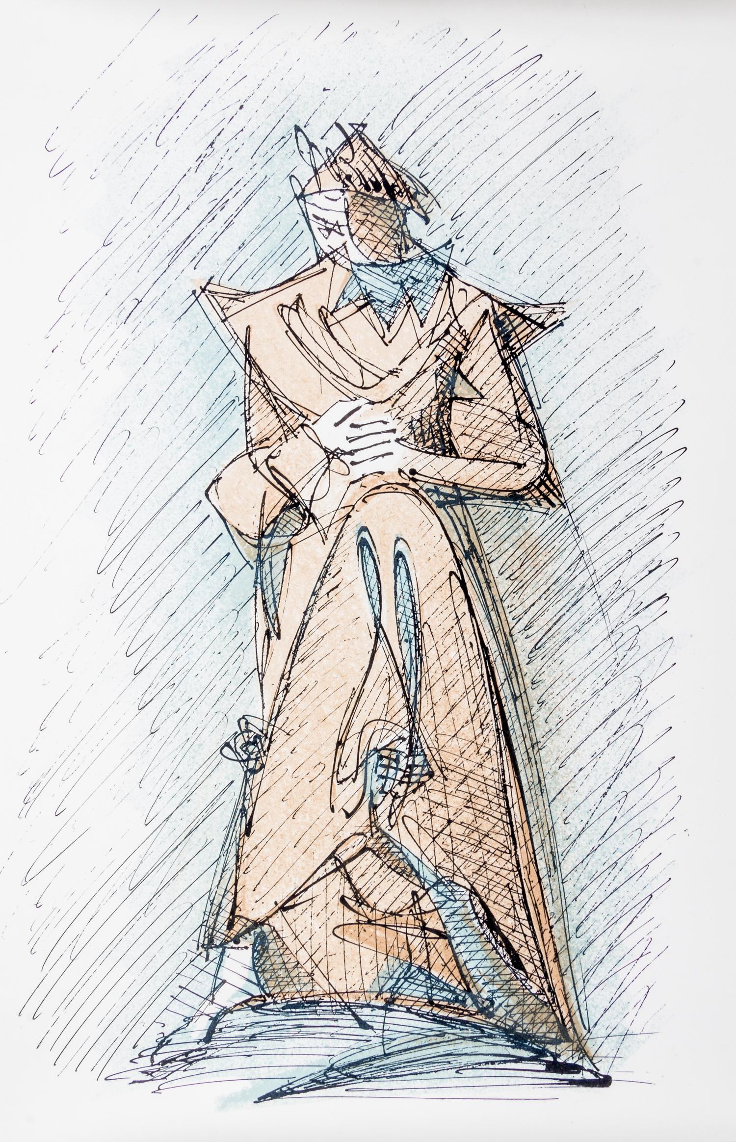 (VILLON, JACQUES) VILLON, FRANCOIS. Le grand testament. Paris, 1963. Limited, signed, with two additional suites.