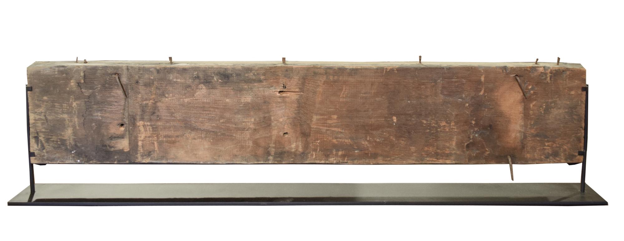 A Sullivan Designed Pine Panel from the James Charnley House by Adler & Sullivan 35" W x 3" D x 8.25" H — United States, 1892