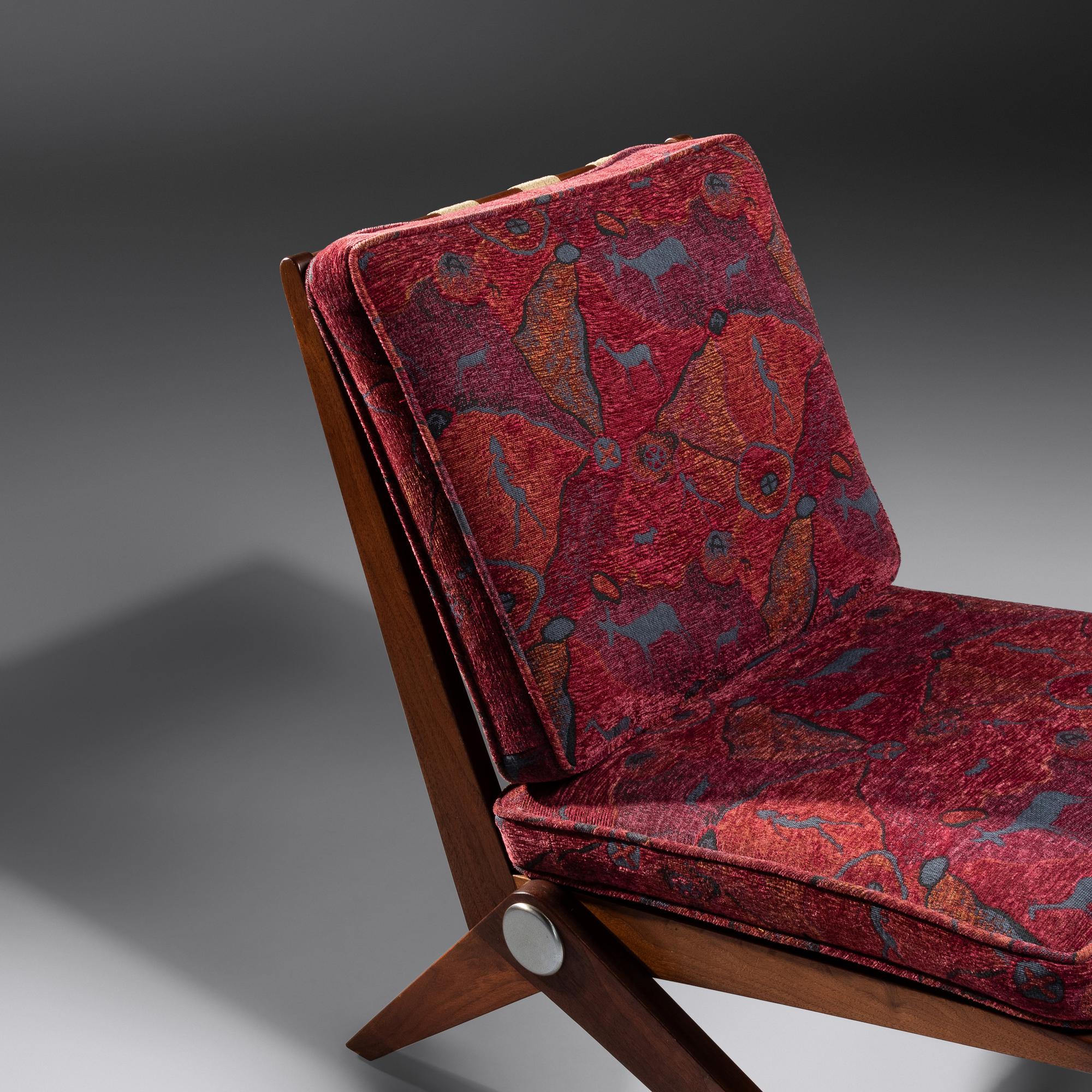 Pair of 'Scissor' Lounge Chairs Knoll, USA