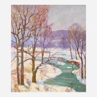 Fern Isabel Coppedge (American, 1883–1951) The Winter Stream