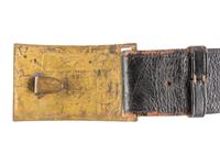 [CIVIL WAR]. Officer's sword belt equipped with Model 1851 belt plate.