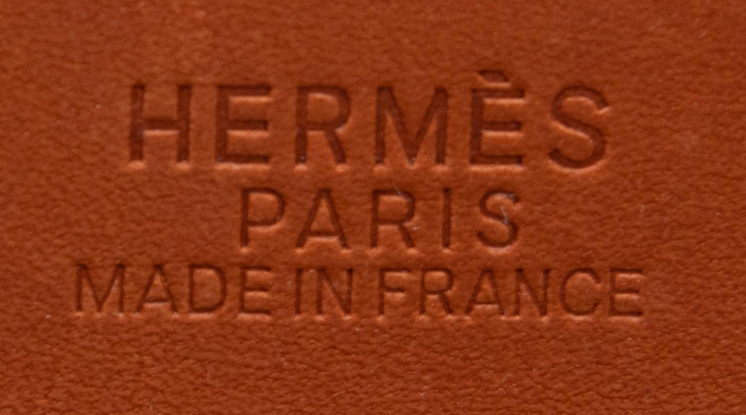 Hermès, Barénia Leather & Crinoline Backpack