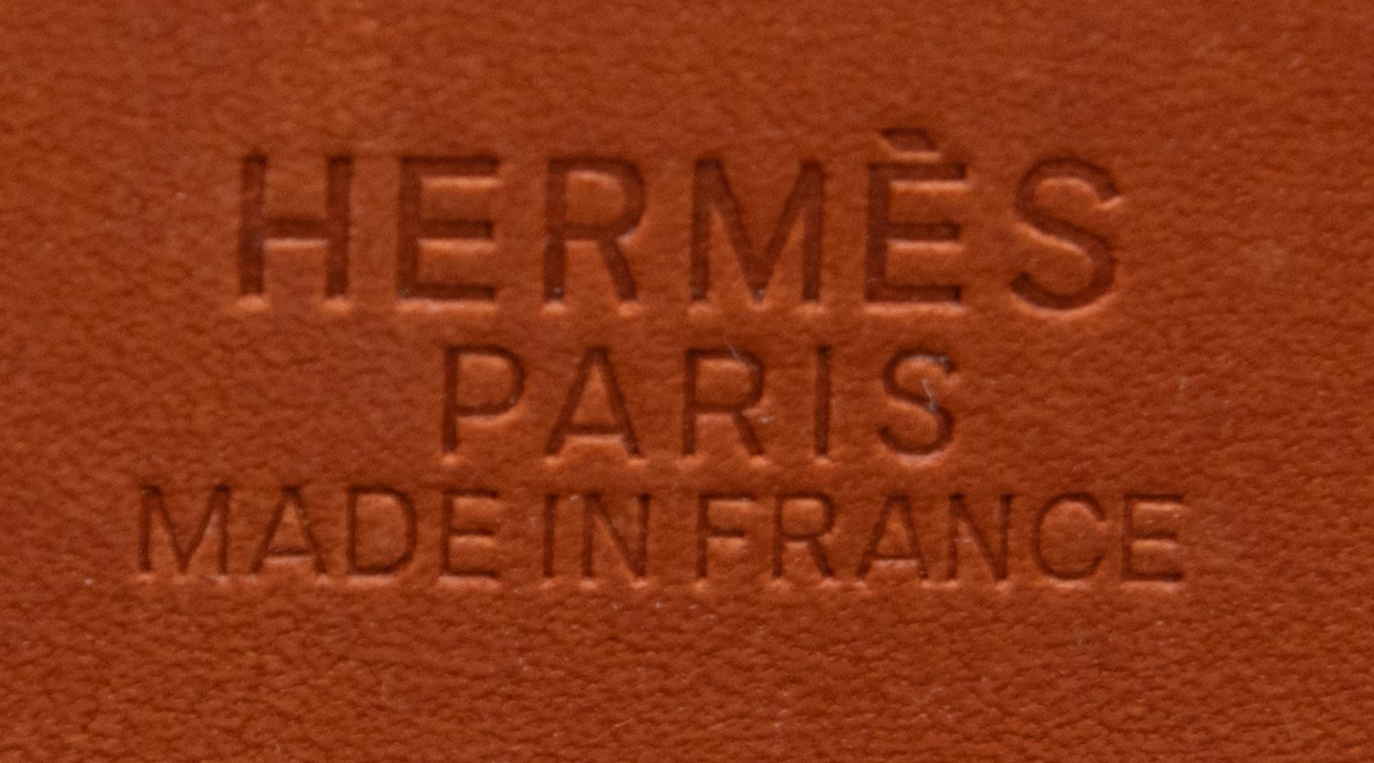 Hermès, Barénia Leather & Crinoline Backpack