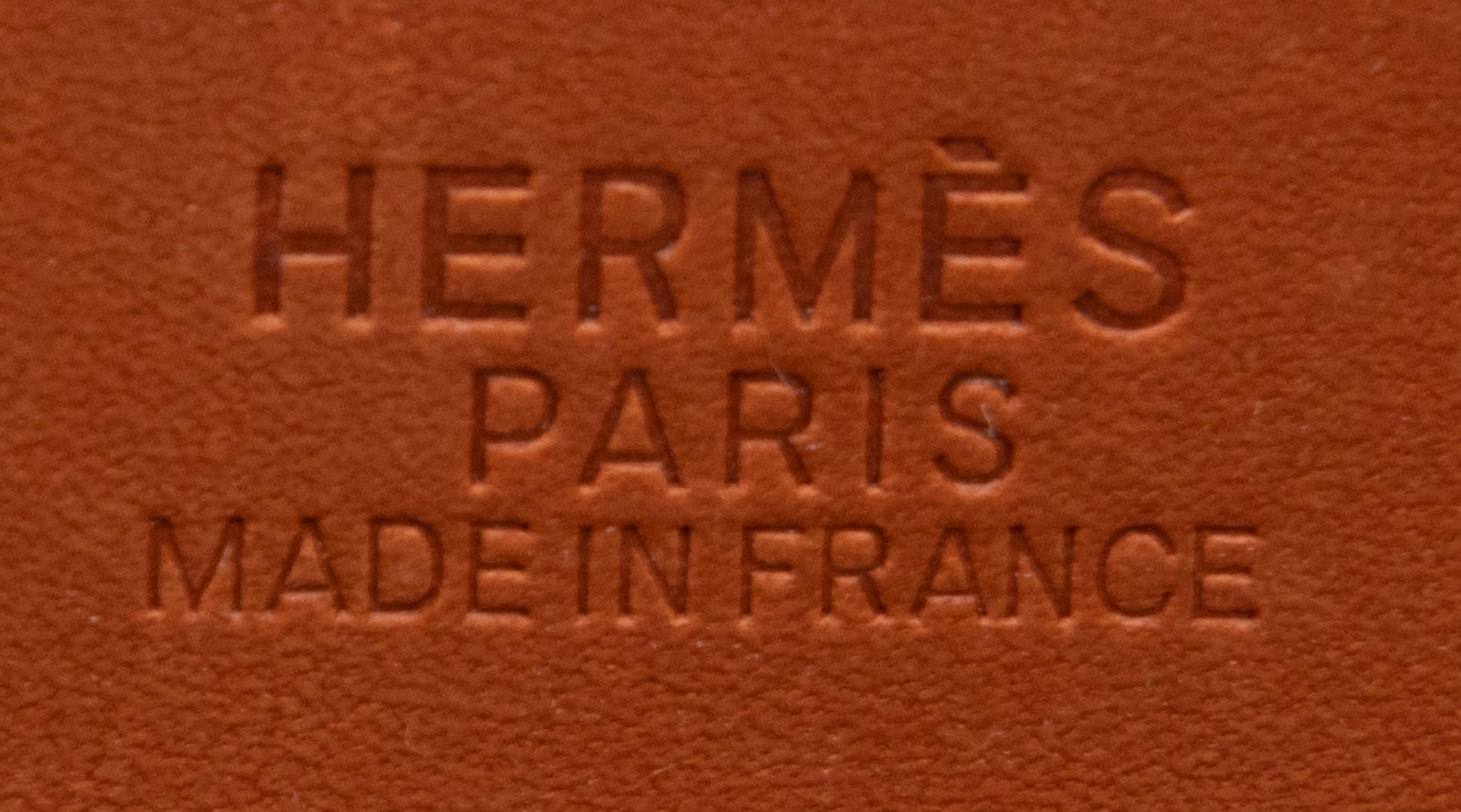 Hermès, Barénia Leather & Crinoline Backpack