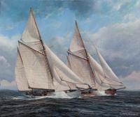 Two Tall Ships