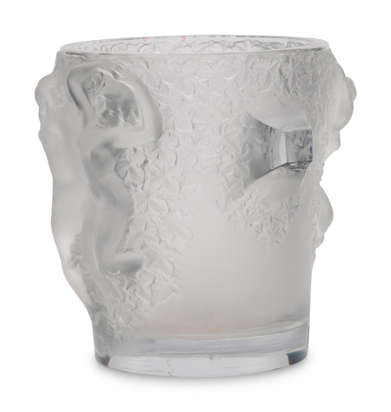 A Lalique Ganymede Wine Cooler