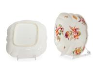 A Pair of English Soft-Paste Porcelain Dishes