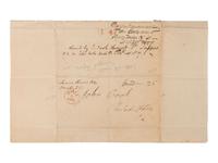 [ABOLITION]. Quaker letter regarding slavery & kidnapping of free Black people. Jamestown, NC, 1827.