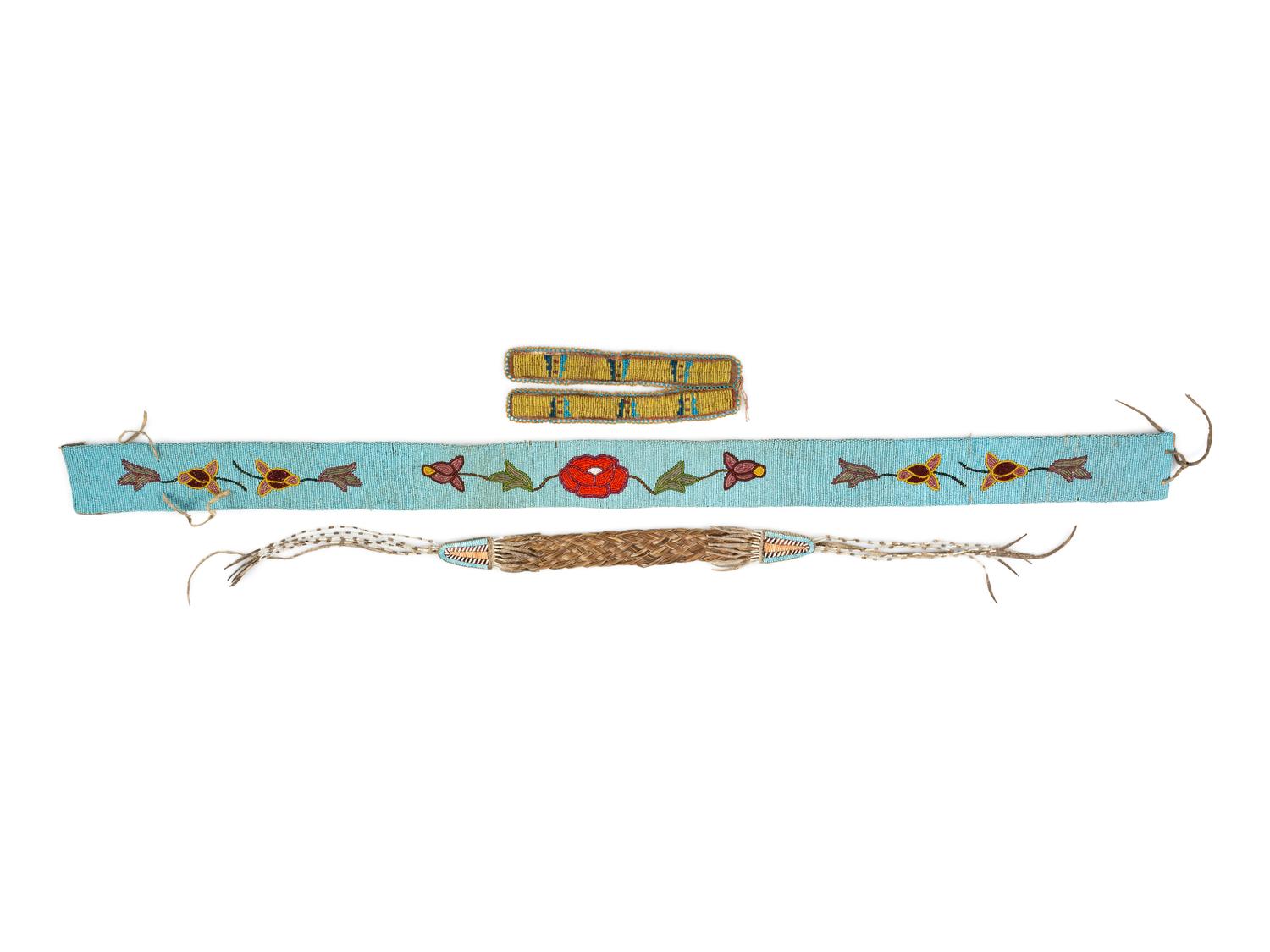 Plains and Plateau Beaded Armbands and Belts