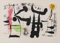 Joan Miró (Spanish, 1893-1983) — Les Philosophes II , 1958