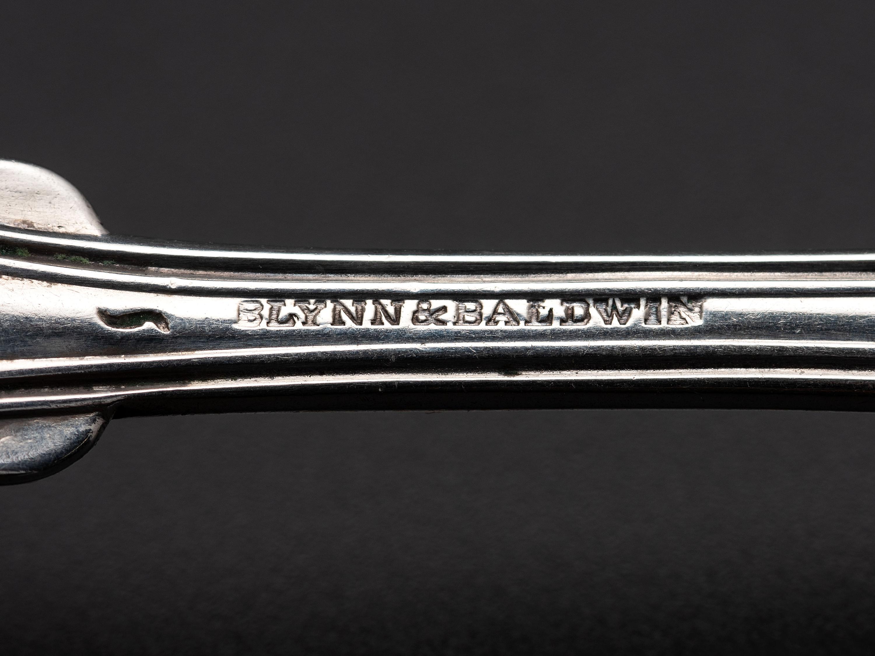 An Assembled Group of 'Kings' Pattern Silver Flatware
