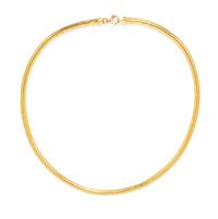 A 14 Karat Yellow Gold Necklace,