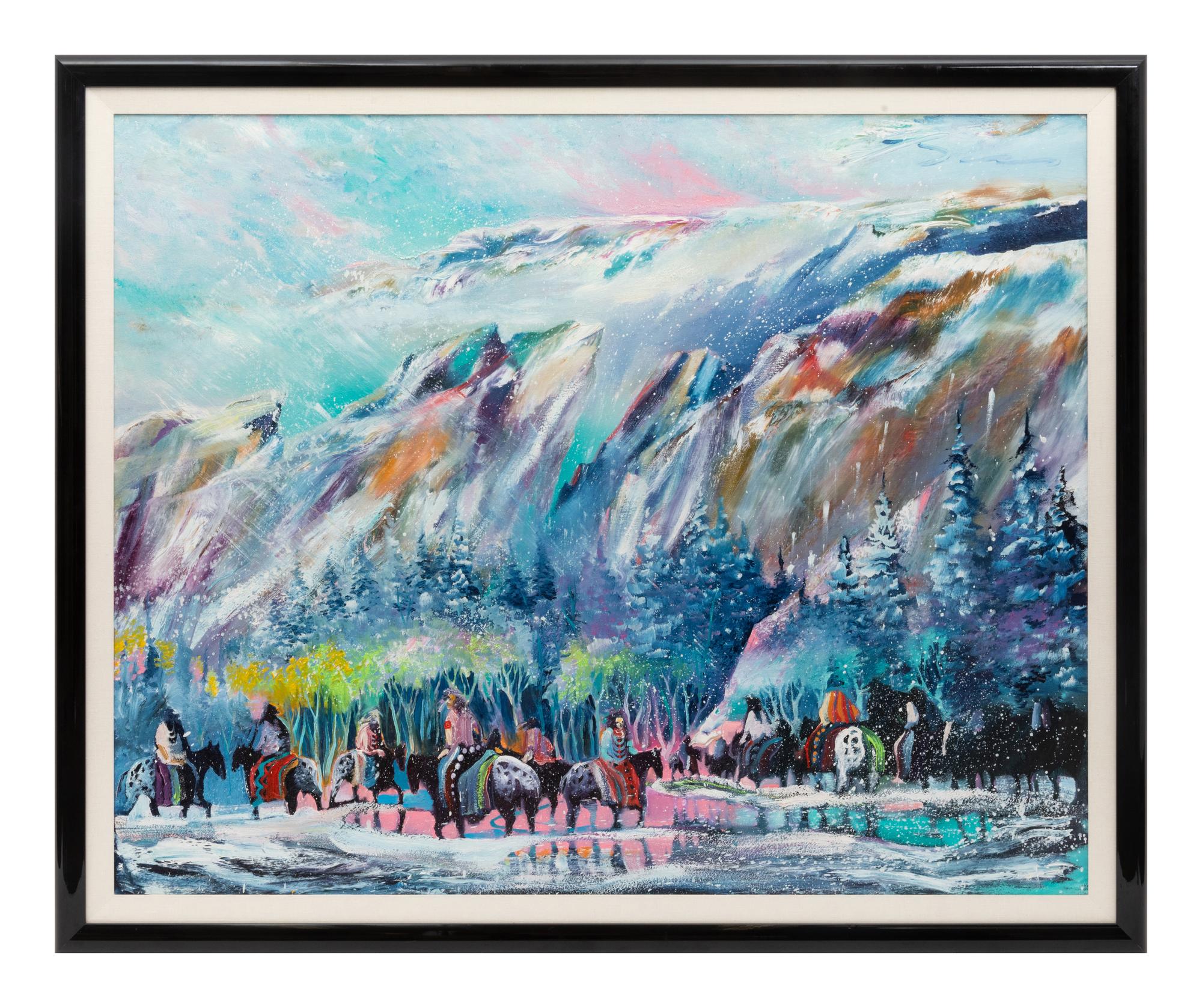 Blizzard Along the Flatirons