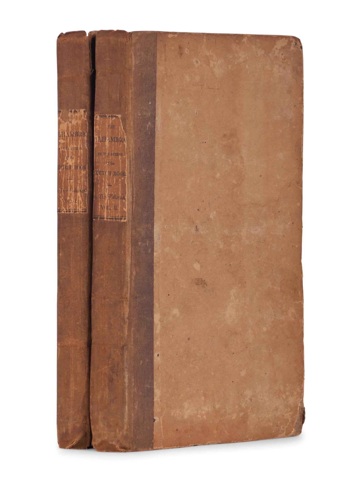 IRVING, Washington (1783-1859). The Alhambra . Philadelphia: Carey & Lea, 1832.