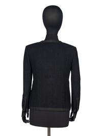 CHANEL BLACK TWEED JACKET