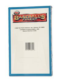 A Factory Sealed Box of 1993 Topps Finest Baseball Cards