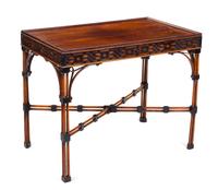 A George III Mahogany Tea Table