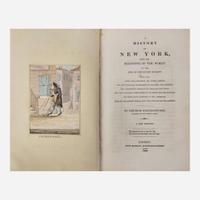[Literature] Knickerbocker, Diedrich (Washington Irving) A History of New York, From the Beginning of the World to the End of the Dutch Dynasty...