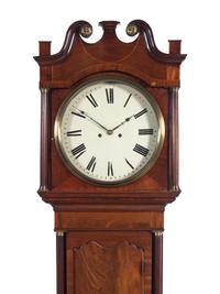 A George III Mahogany Tall Case Clock