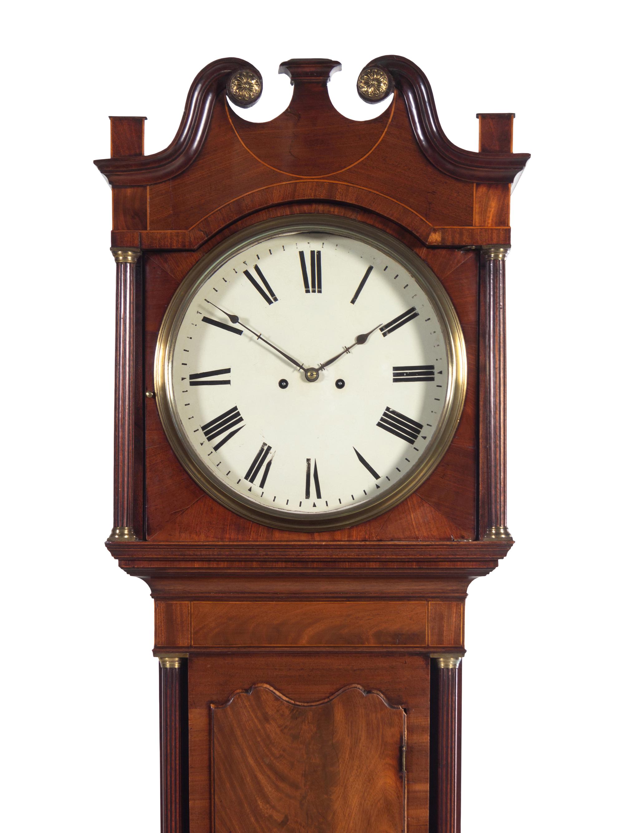 A George III Mahogany Tall Case Clock