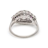 DIAMOND AND RUBY RING