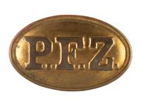 [CIVIL WAR]. Philadelphia Fire Zouaves box plate, ca 1867-73.