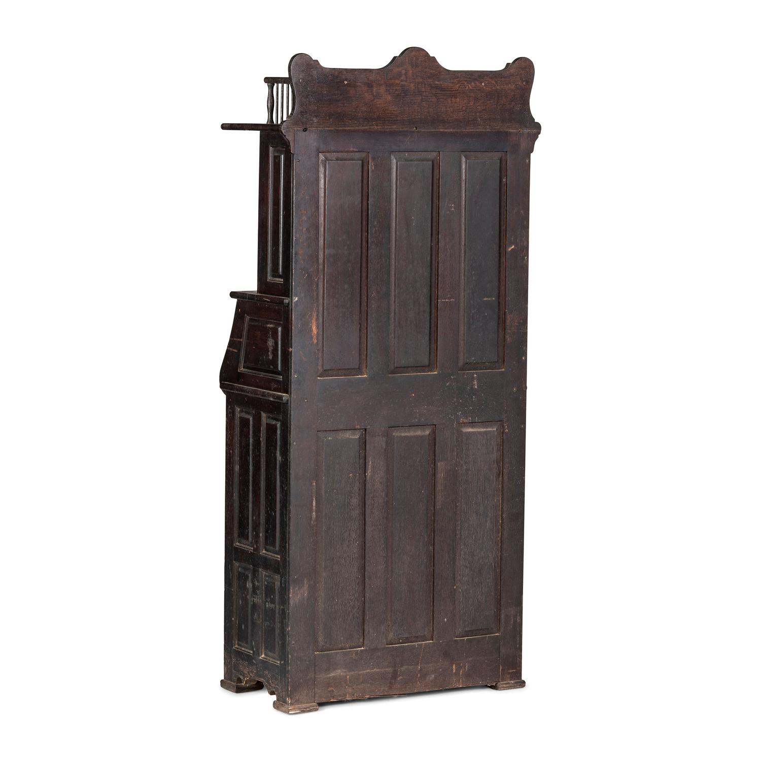 A Harvard Company Oak Dental Cabinet