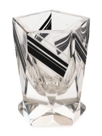 A Karl Palda Cut Glass Liquor Service