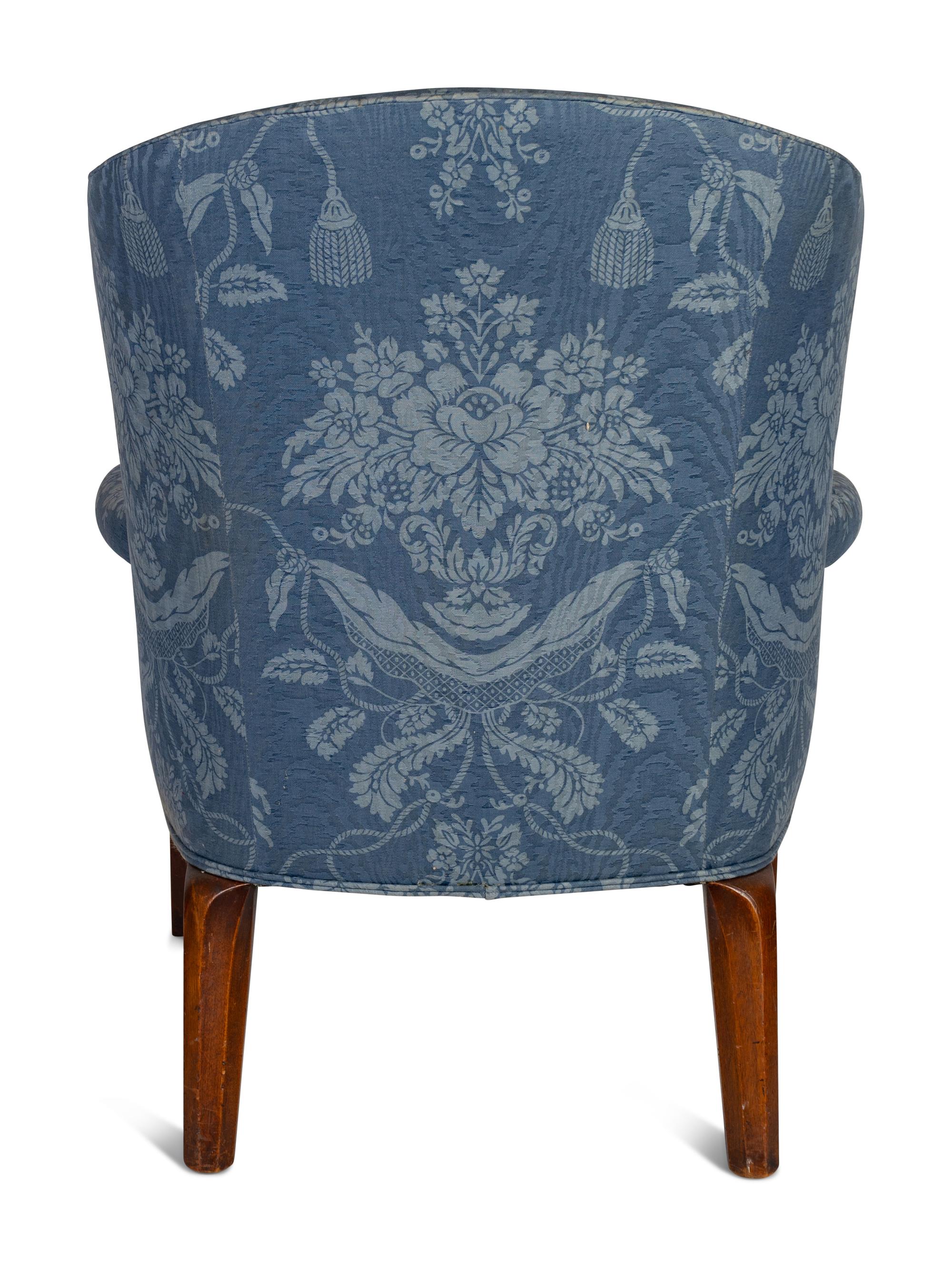 A Georgian Style Upholstered Armchair