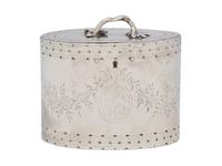 A George III Silver Tea Caddy