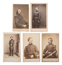 [CIVIL WAR - TRANS-MISSISSIPPI THEATER]. A group of 10 CDVs of Union generals including Banks, Curtis, Fremont, and Schofield.